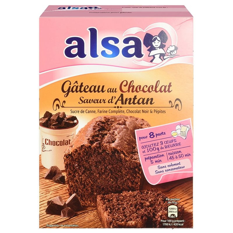 Alsa Preparation Gateau Chocolat D Antan Friandiz Com