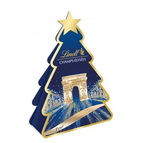 Lindt Champs-Élysées Mini-Sapin 40g (lot de 6)
