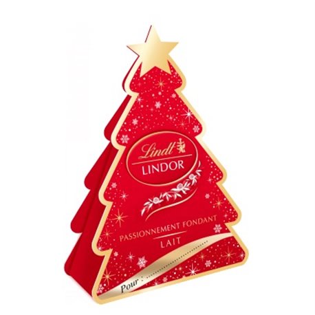 Lindt Lindor Mini-Sapin Lait 37g (lot de 6)