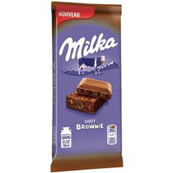 Milka Goût Brownie 200g (lot de 6)