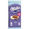 Milka Tendre au Lait 2x100g (lot de 3 soit 6 tablettes)