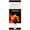 Lindt Excellence Noir aux Éclats de Fins Caramels à la Pointe de Sel 100g (lot de 10)
