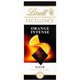 Lindt Excellence Noir aux Amandes Effilées Orange Intense 100g (lot de 4)