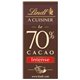 Lindt A Cuisiner Le 70% Cacao Intense 180g (lot de 4)