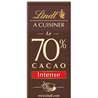 Lindt A Cuisiner Le 70% Cacao Intense 180g (lot de 8)