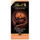 Lindt Création Coeur Voluptueux Truffe et Coulis de Caramel Chocolat Noir 70% Cacao 150g (lot de 10)