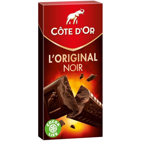 Côte d’Or L’Original Noir 200g (lot de 9)