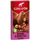 Côte d’Or Lait Raisins & Noisettes Entières 180g (lot de 6)