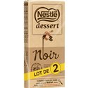 Nestlé Dessert Noir par 2x205g (lot de 2 soit 4 tablettes)