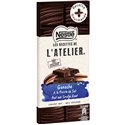 Nestlé Les Recettes de l’Atelier Ganache à la Pointe de Sel Chocolat Noir 150g (lot de 8)