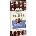 Nestlé Les Recettes de l’Atelier Myrtilles Amandes & Noisettes Chocolat Noir 195g (lot de 10)