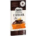 Nestlé Les Recettes de l’Atelier Ganache Orange Intense Chocolat Noir 150g (lot de 10)