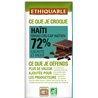 Ethiquable Haïti Grand Cru Cap Haïtien Cacaoté et Fruité 100g (lot de 6)