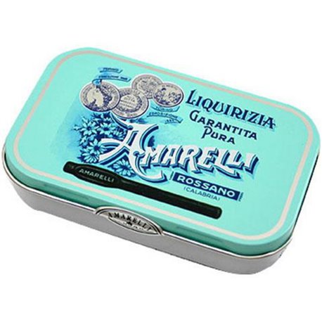Amarelli Réglisse Pur Medaglie (Boîte métallique)