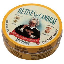 Bêtises de Cambrai Citron Orange (Boîte de 75g)