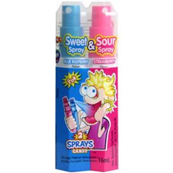 Sprays Candy Framboise Fraise (Lot économique de 2 sprays)