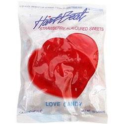 Love Candy Coeur Heart Beat Fraise (Sachet de 150g)