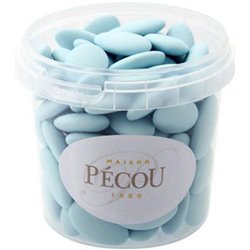Dragées Chocolat bleu
