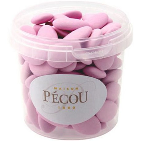 Dragées Chocolat Rose