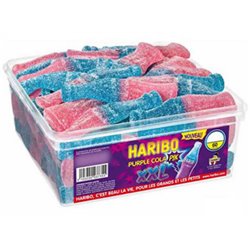 Haribo Purple Cola Pik XXL (Boîte de 60 pièces)