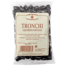 Amarelli Réglisse Tronchi (Sachet de 100g)