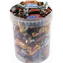 Miniatures Mars Twix Bounty Snickers Mix (Boîte de 500g)
