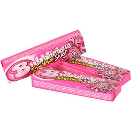Bubblicious Fraise (Lot économique de 3 paquets)
