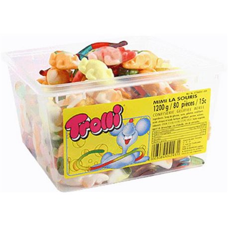 Trolli Mimi la Souris Boîte de 80 pièces