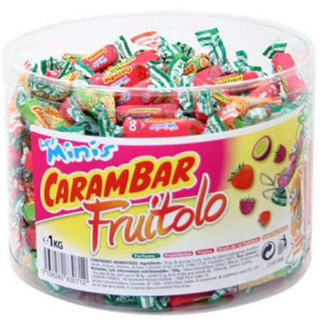 Carambar Minis Fruitolo Boîte de 1Kg