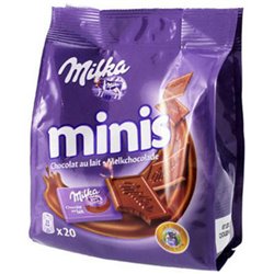 Milka Minis Chocolat au Lait (Sachet de 200g)