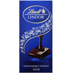 Lindt Lindor Noir (Tablette de 150g)