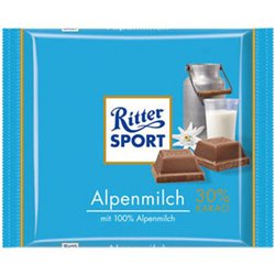 Ritter Sport Lait des Alpes (Tablette de 100g)