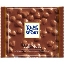 Ritter Sport Lait Noisettes Entières (Tablette de 100g)