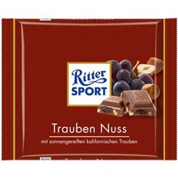 Ritter Sport Raisin Noisettes (Tablette de 100g)