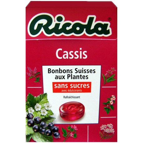 Ricola Cassis (lot de 6) (Lot économique de 6 boîtes)