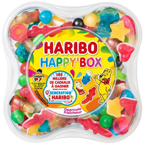 Haribo Happy’Box Boîte de 600g