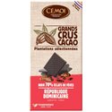 Cémoi Bio Noir République Dominicaine 100g (lot de 3) (Lot économique de 3 tablettes)