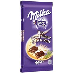 Milka Riz Croustillant 200g (lot de 6) (Lot économique de 6 tablettes)