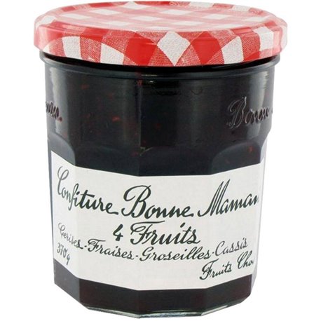 Confiture Bonne Maman 4 Fruits (lot de 6)