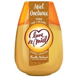 Lune de Miel 100% Pur et Naturel Miel Onctueux 340g (lot de 4)