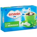 Erstein Sucre en Morceaux n°4 1Kg (lot de 3)