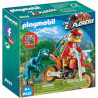 PLAYMOBIL 9431 PILOTE DE MOTO RAPTOR 4008789094315 9131