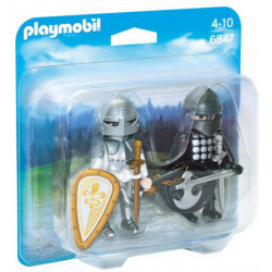 PLAYMOBIL 6847 CHEVALIER NOIR ET ARGENT 4008789068477