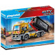 PLAYMOBIL 70444 City Action - Camion avec Benne et Plate-forme Interchangeables
