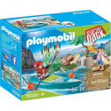 PLAYMOBIL 70035 - StarterPack - Family Fun Villa de vacances - Sportifs et kayak