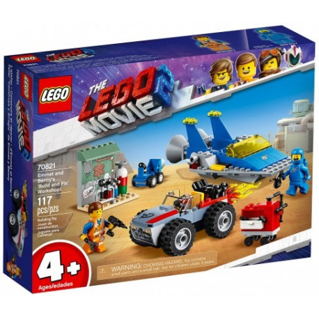 LEGO 70821 The Lego Movie - L'atelier « Construire Et Réparer » d'Emmet et Benny