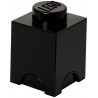 LEGO Storage Brick Boîte de Rangement noir x1