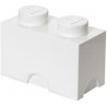 LEGO Storage Brick Boîte de Rangement blanc x2