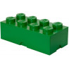 LEGO Storage Brick Boîte de Rangement vert foncé x8