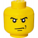 LEGO Storage Brick Boîte de Rangement Tête Garçon Fâché